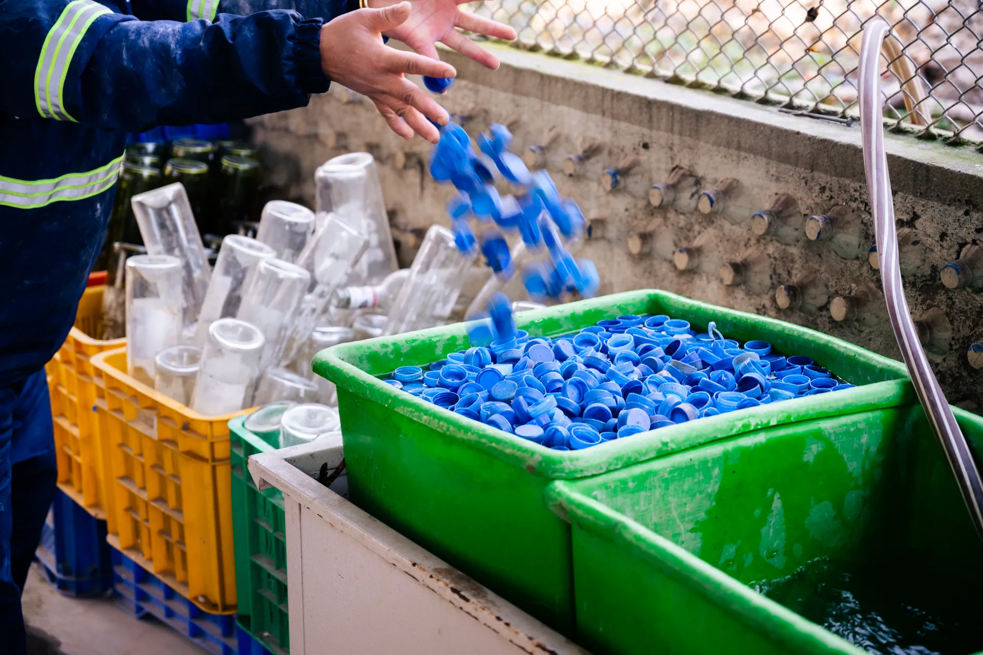 The stone building housing Sagarmatha Next at 3,775 meters
