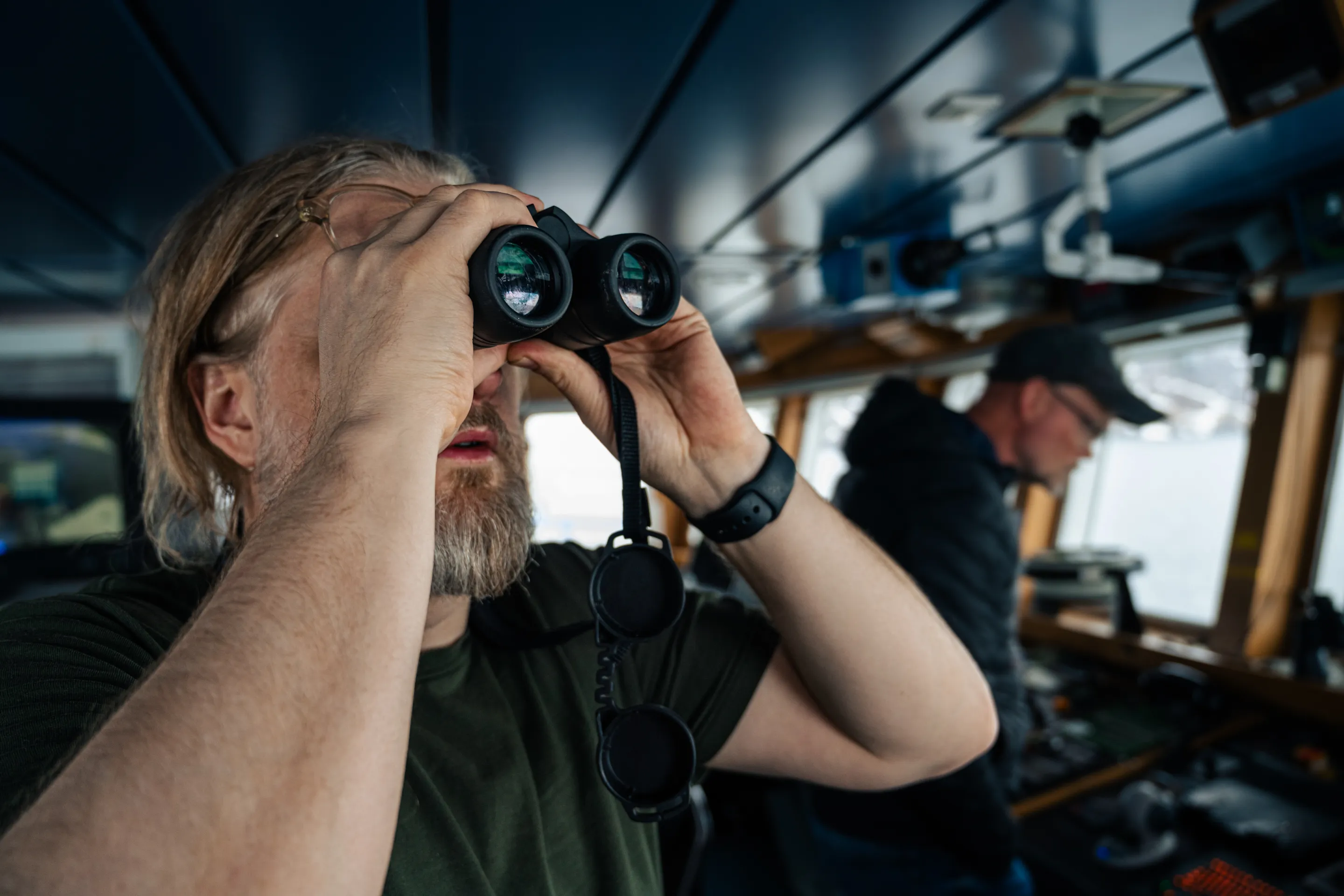 Iceberg detail captured at close range from the expedition ship