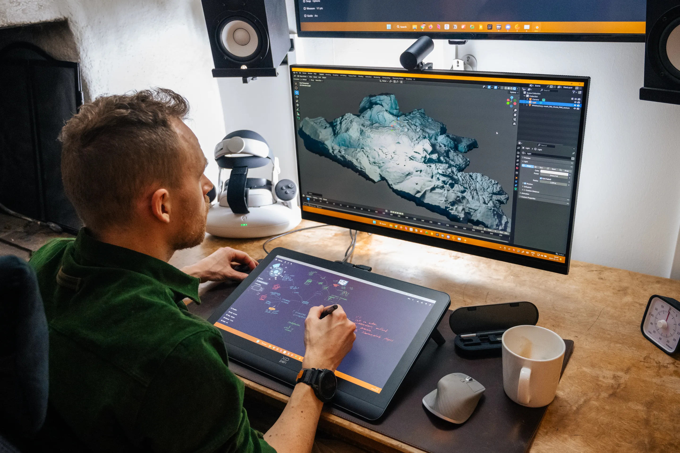 3D artist 3D Gaussian iceberg