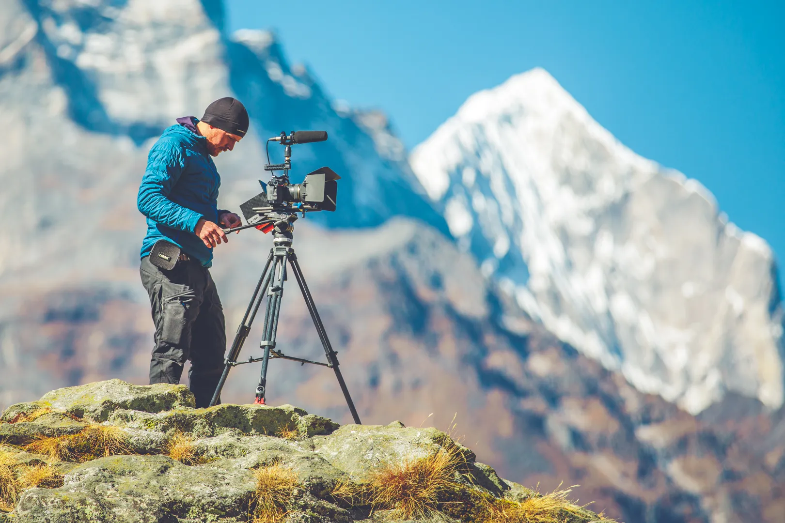 Documenting the local community's work in the Mt Everest region